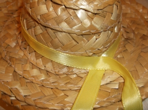 hat wreath bow how-to