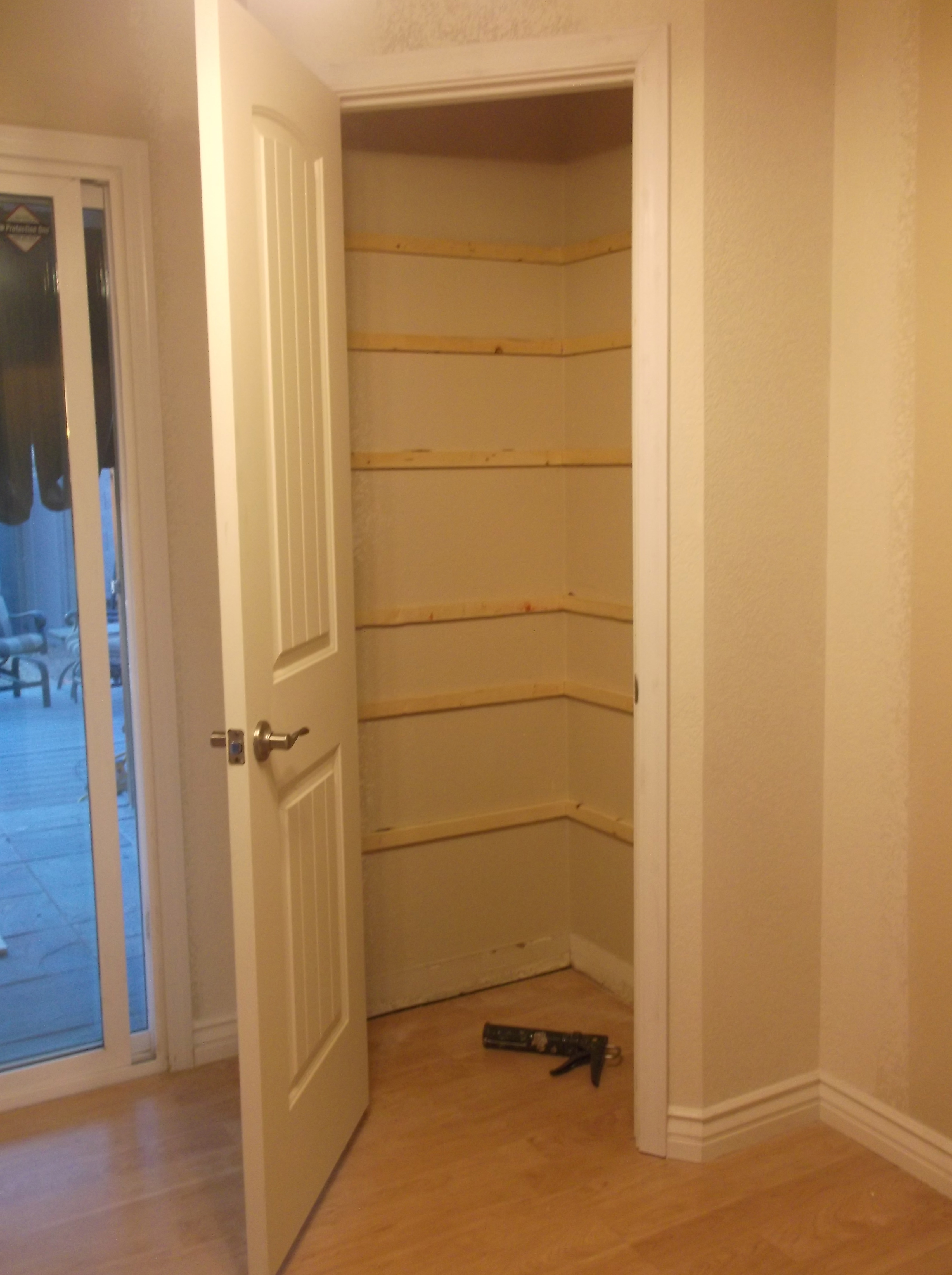 Finished Shelf Cleats
