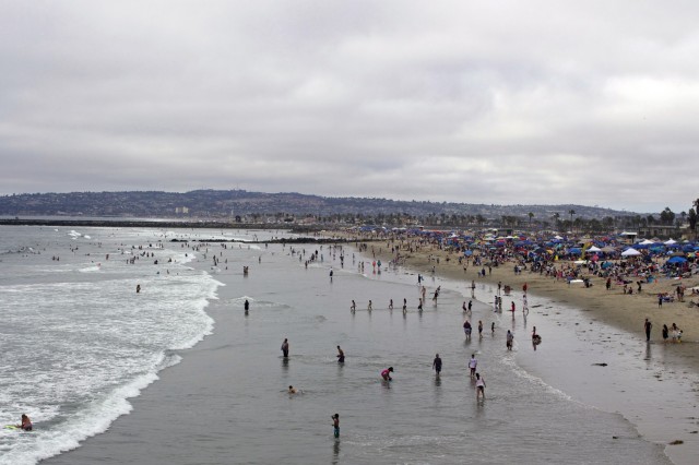 Ocean Beach July 4th 2015